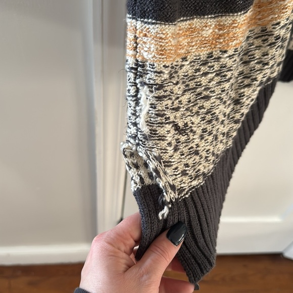 Marled size large boho duster - Picture 2 of 5